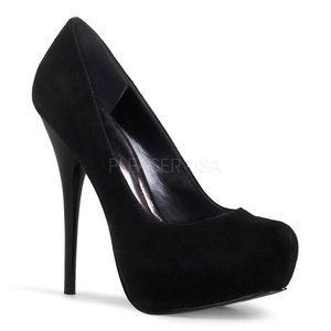 GORGEOUS-20 (Blk Suede) -Pleaser Shoes